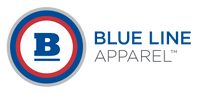 Blue Line Apparel Logo Horizontal Layout