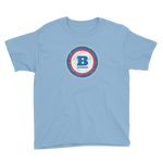 Circle B Ice Youth T-Shirt - Light Blue