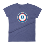 Circle B Women's T-shirt - Heather Blue