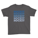Hockey 5x Youth T-Shirt - Charcoal