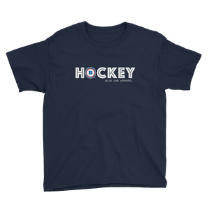 Hockey Youth T-Shirt - Navy