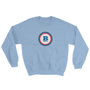 Circle B Crewneck Sweatshirt - Light Blue
