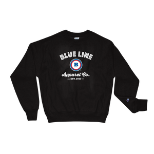Champion® Blue Line Apparel Co. Crewneck Sweatshirt - Black