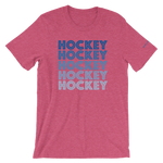 Hockey 5x T-Shirt - Heather Raspberry