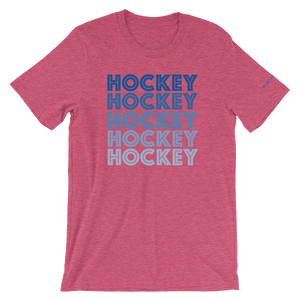 Hockey 5x T-Shirt - Heather Raspberry