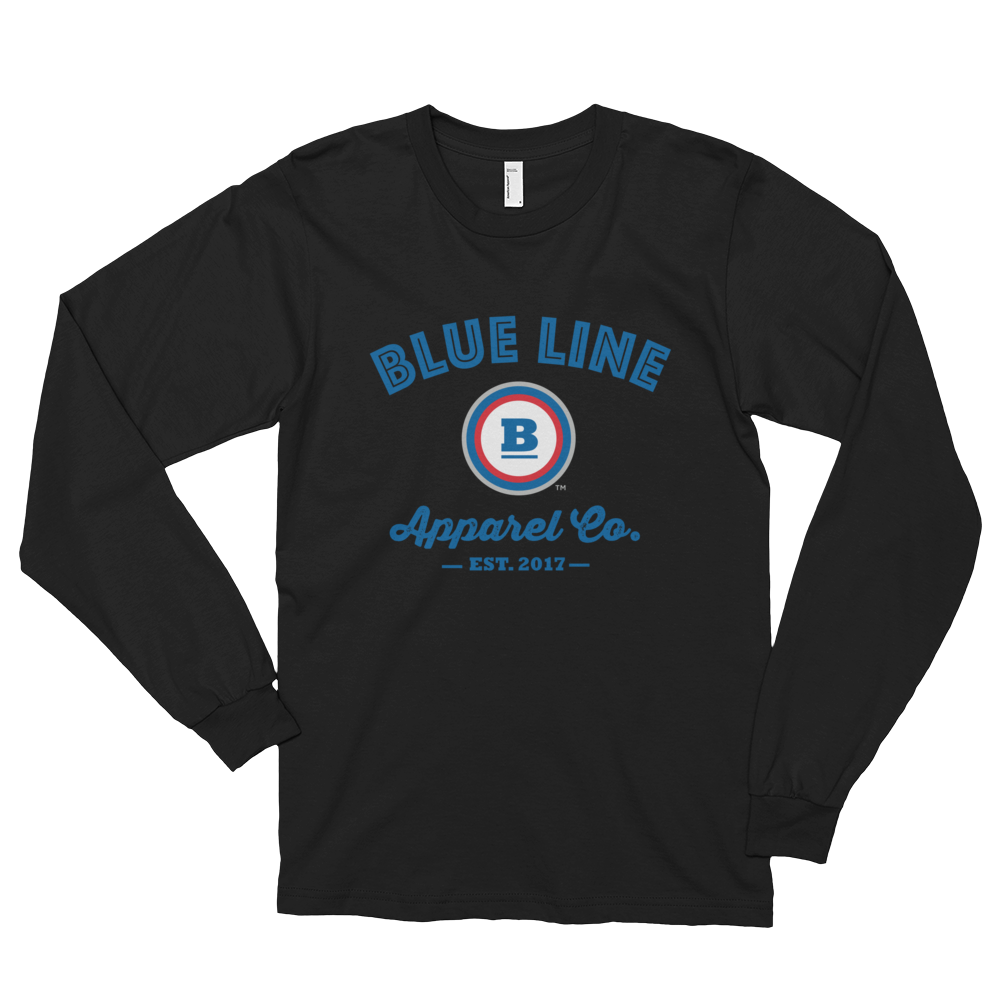 Blue Line Apparel Co. Long Sleeve T-shirt - Black