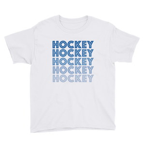 Hockey 5x Youth T-Shirt - White
