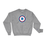 Champion® Circle B Crewneck Sweatshirt - Oxford Grey