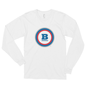 Circle B Long Sleeve T-shirt - White