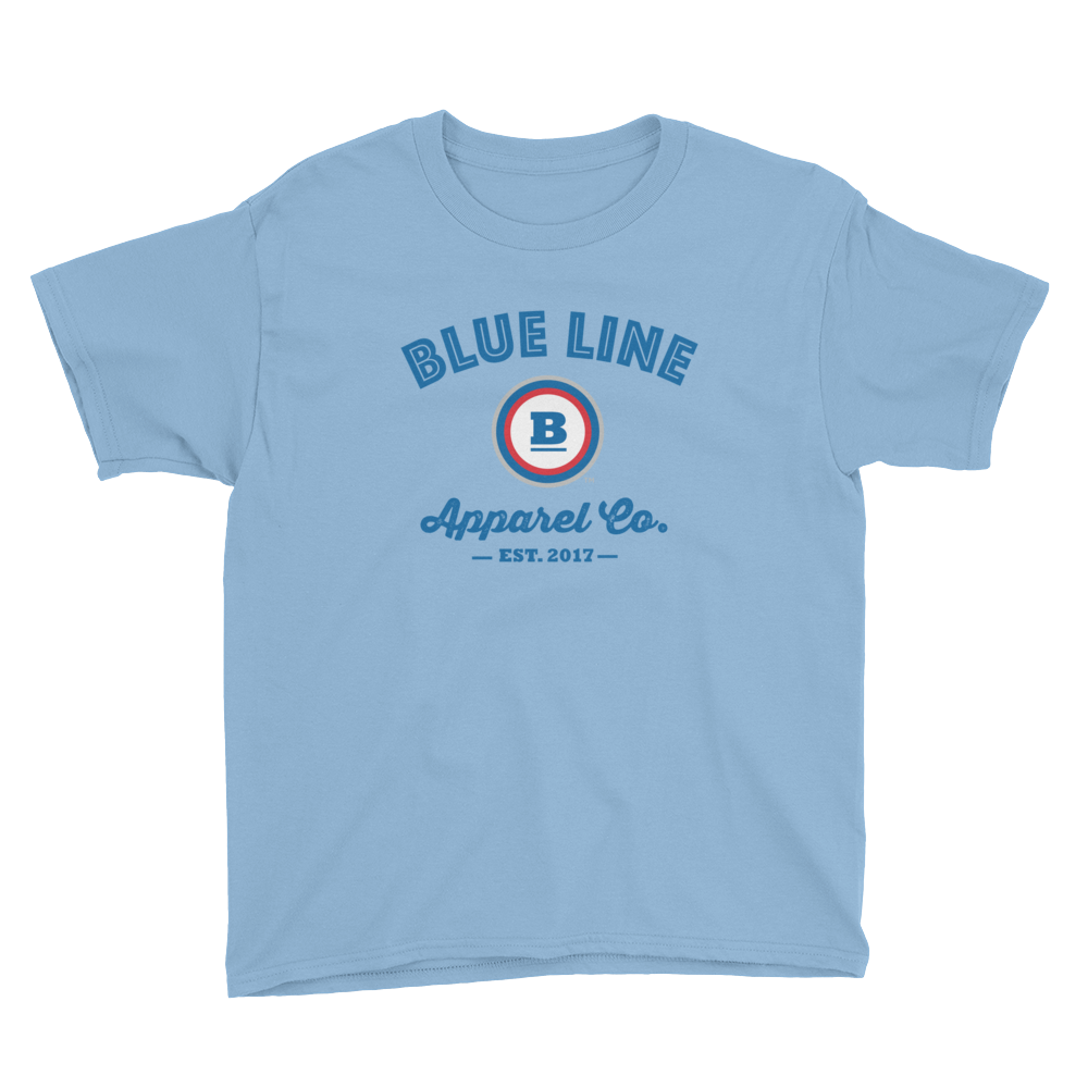 Blue Line Apparel Co. Youth T-Shirt - Light Blue