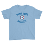 Blue Line Apparel Co. Youth T-Shirt - Light Blue
