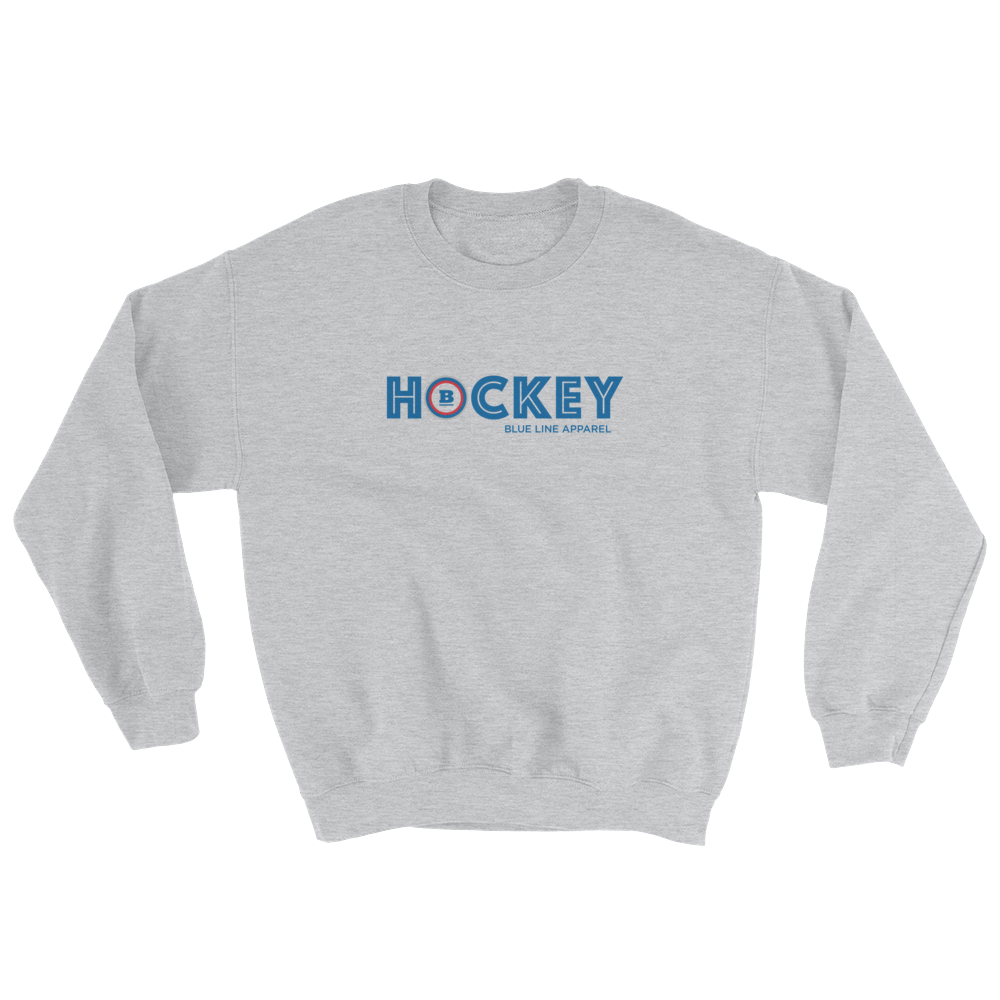 Hockey Crewneck Sweatshirt - Sport Grey