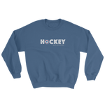 Hockey Crewneck Sweatshirt - Indigo Blue