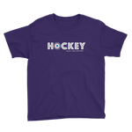 Hockey Youth T-Shirt - Purple