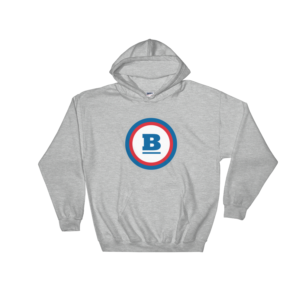 Circle B Hooded Sweatshirt - Sport Grey