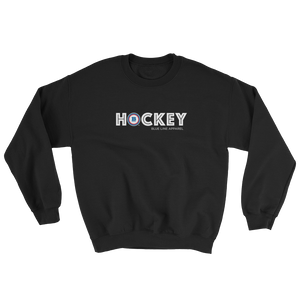Hockey Crewneck Sweatshirt - Black