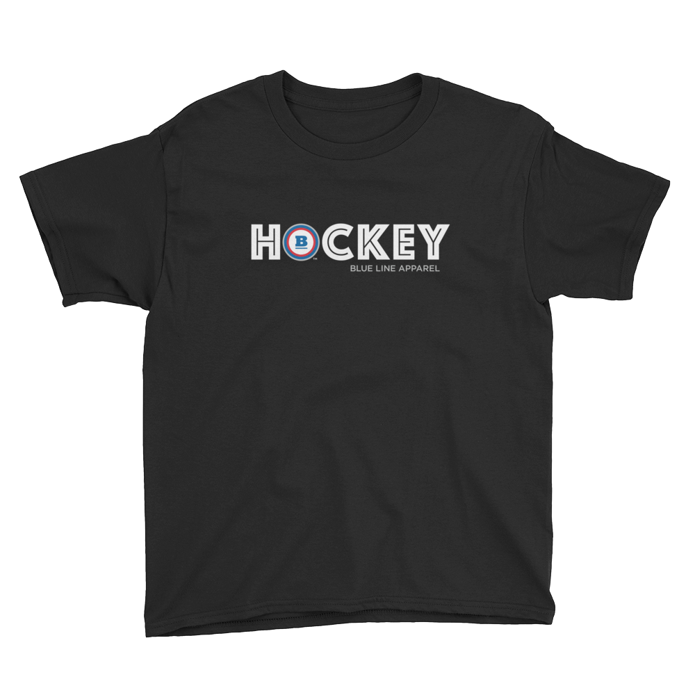 Hockey Youth T-Shirt - Black