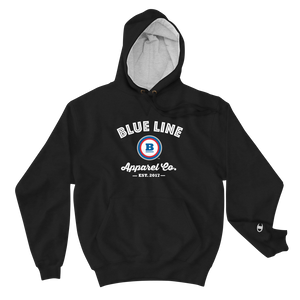 Champion® Blue Line Apparel Co. Hoodie - Black