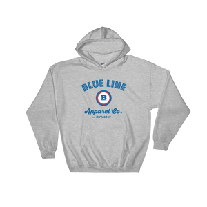 Blue Line Apparel Co. Hooded Sweatshirt - Sport Grey